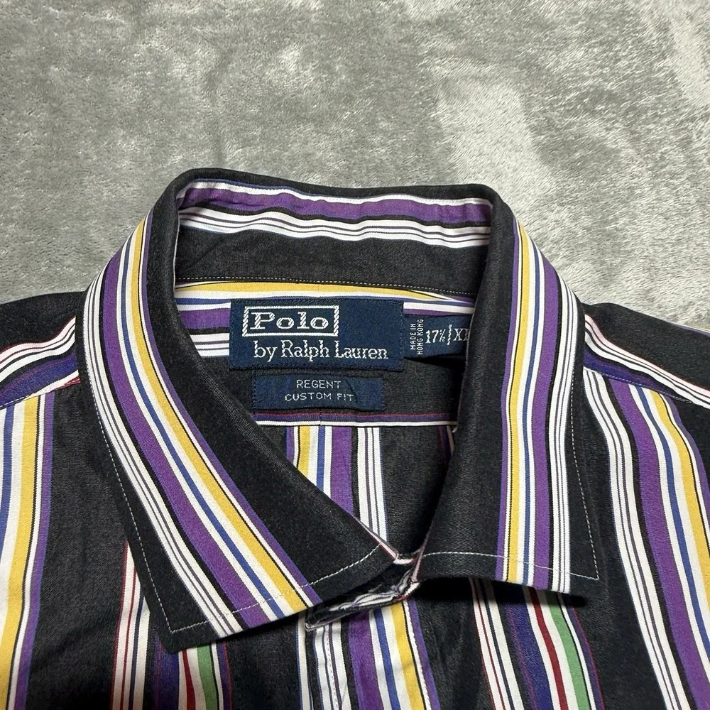 Vintage Polo Ralph Lauren Shirt Mens Custom Fit Regent Size XL